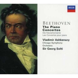 Ludwig van Beethoven / Vladimir Ashkenazy / The Chicago Symphony Orchestra / Georg Solti The Piano Concertos Vinyl LP