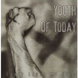 Youth Of Today Can't Close My Eyes Vinyl LP