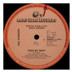 The Strikers Inch By Inch Vinyl LP