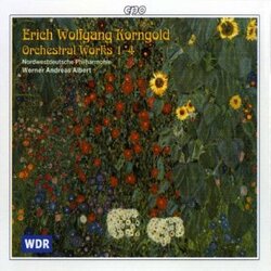 Erich Wolfgang Korngold / Nordwestdeutsche Philharmonie / Werner Andreas Albert Orchestral Works 1-4 Vinyl LP