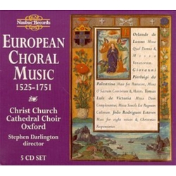 European Choral Music 1525-1751 Various European Choral Music 1525-1751 Various CD