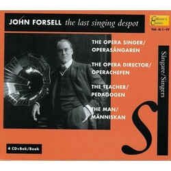 John Forsell The Last Singing Despot = Den Siste Sångarfursten Vinyl LP