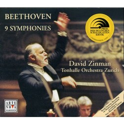 Ludwig van Beethoven / David Zinman / Tonhalle-Orchester Zürich 9 Symphonies Vinyl LP