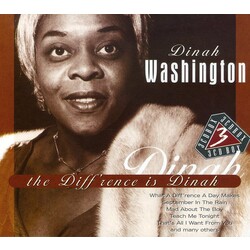 Dinah Washington Diff'Rence Is Dinah 3 CD