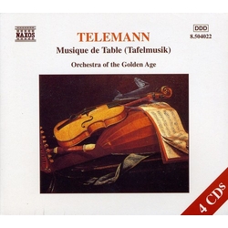 TelemannG.P. Musique De Table (Tafelmusik) box set CD