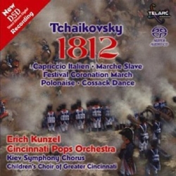 Pyotr Ilyich Tchaikovsky / Erich Kunzel / Cincinnati Pops Orchestra Tchaikovsky 1812 Overture (New DSD Recording) Vinyl LP
