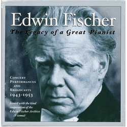Edwin Fischer Concert Performances & Broadcasts 1943-53 (Box) CD