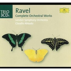 Maurice Ravel / The London Symphony Orchestra / Claudio Abbado Complete Orchestral Works Vinyl LP