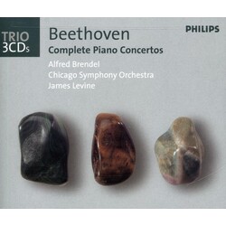 Ludwig van Beethoven / Alfred Brendel / The Chicago Symphony Orchestra / James Levine (2) Complete Piano Concertos Vinyl LP
