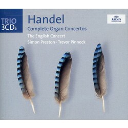 Georg Friedrich Händel / English Concert / Simon Preston / Trevor Pinnock Complete Organ Concertos Vinyl LP