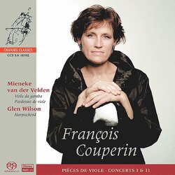 Couperin Van Der Velden Wilson Pieces De Viole Concerts 3 & 11 (Hybr) SACD CD