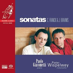 Franck Brahms Wispelwey Giacometti Cello Sonatas (Hybr) SACD CD