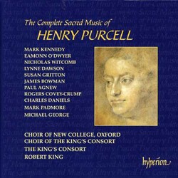 Henry Purcell / The King's Consort / Robert King (9) The Complete Sacred Music Of Henry Purcell Vinyl LP