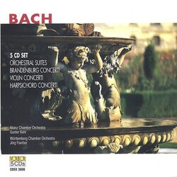 Johann Sebastian Bach / Mainzer Kammerorchester / Günter Kehr / Württembergisches Kammerorchester / Jörg Faerber Complete Concerti, Orchestral Suites 