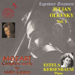 Mozart Olevsky Olevsky Complete Works For Violin & Piano 1 (Box) 5 CD