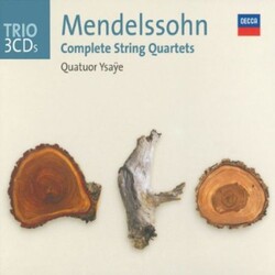 Felix Mendelssohn-Bartholdy / Quatuor Ysaÿe Complete String Quartets Vinyl LP