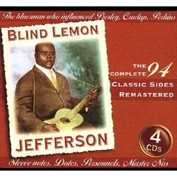 Blind Lemon Jefferson The Complete 94 Classic Sides Remastered Vinyl LP