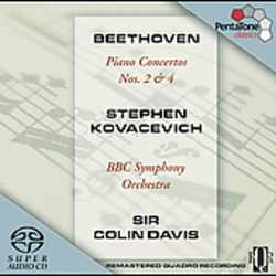 Beethoven Kovacevich Davis Bbc So Piano Concertos 2 & 4 (Hybr) SACD CD