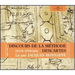 René Descartes / Jacques Bonnaffé Discours de la méthode Vinyl LP