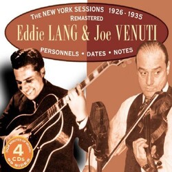 Eddie Lang / Joe Venuti The New York Sessions 1926-1935 Vinyl LP