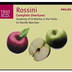 Gioacchino Rossini / The Academy Of St. Martin-in-the-Fields / Sir Neville Marriner Complete Overtures Vinyl LP