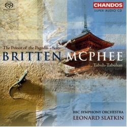 Britten/Mcphee Prince Of Pagodas Ste/Tabuh-Tabuhan/& SACD CD