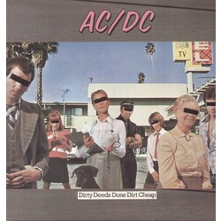 AC/DC Dirty Deeds Done Dirt Cheap VINYL LP