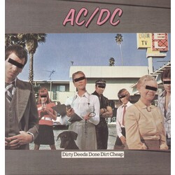 AC/DC Dirty Deeds Done Dirt Cheap Vinyl LP