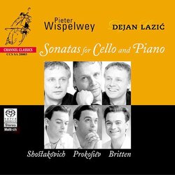 Shostakovich Prokifiev Britten Wispelwey Cello Sonatas (Hybrid) (Hybr) SACD CD