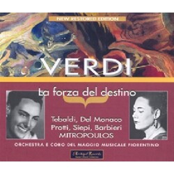 Verdi / Tebaldi / Protti / Barbieri / Mitropoulos Forza Del Destino 3 CD