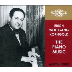 Erich Wolfgang Korngold / Martin Jones (3) The Piano Music Vinyl LP