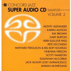 Various Concord Jazz Super Audio CD Sampler Volume 2 Vinyl LP