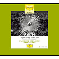 Johann Sebastian Bach Complete Sonatas, Partitas, Suites For Violin, Cello And Guitar Vinyl LP