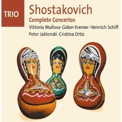 Dmitri Shostakovich / Viktoria Mullova / Gidon Kremer / Heinrich Schiff / Peter Jablonski / Cristina Ortiz Complete Concertos Vinyl LP