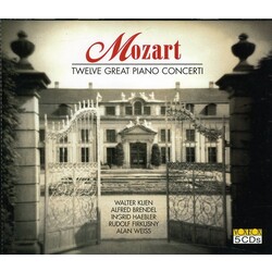 Mozart Klien Brendel Vso 12 Great Piano Concerti 5 CD