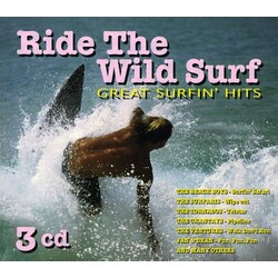 Various Ride the Wild Surf - Great Surfin’ Hits CD 3 Vinyl LP
