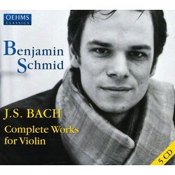 BachJ.S. Complete Violin Works box set 5 CD