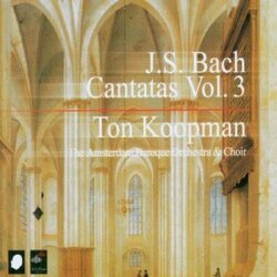 Bach Koopman Amsterdan Baroque Orch & Choir Cantatas 3 3 CD