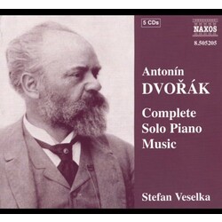 Antonín Dvořák / Stefan Veselka Complete Solo Piano Music Vinyl LP