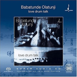 Babatunde Olatunji Love Drum Talk Vinyl LP