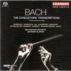 Johann Sebastian Bach / BBC Symphony Orchestra / Leonard Slatkin The Conductor's Transcriptions Vinyl LP