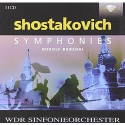 Shostakovich / Wdr Sinfonieorchester / Barshai Complete Symphonies box set 11 CD