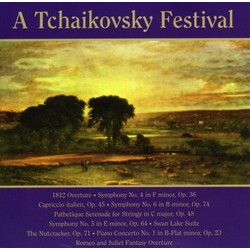 TchaikovskyP.I. Tchaikovsky Festival 4 CD