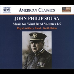 George Philip Sousa Music for Wind Band-Vol. 1-5 Box Set CD