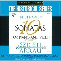 Ludwig Van Beethoven / Joseph Szigeti / Claudio Arrau The Ten Sonatas For Violin And Piano - Complete Vinyl LP