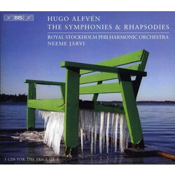 Hugo Alfvén / Stockholms Filharmoniska Orkester / Neeme Järvi The Symphonies & Rhapsodies Vinyl LP