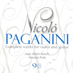 PaganiniN. Comp Works For Vn & Gtr 9 CD