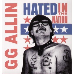 GG Allin Hated In The Nation VINYL LP