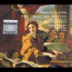 Alessandro Scarlatti / The Philharmonia Chorale / Philharmonia Baroque Orchestra / Nicholas McGegan The Cecilian Vespers Vinyl LP