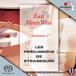 Les Percussions De Strasbourg East Meets West Vinyl LP